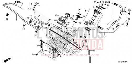 FUEL TANK NSS300AD de 2013